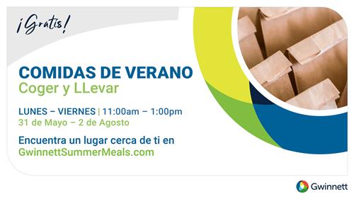 Gwinnett Summer Meals Spanish